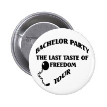 Bachelor Party Pinback Button