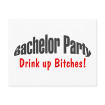 Bachelor Party Post Cards
