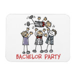 Bachelor Party Rectangular Magnet