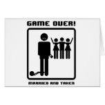 Bachelor Party Shirt - Married Cards