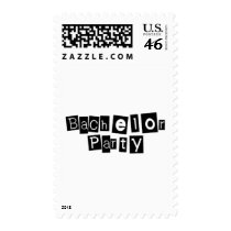 Bachelor Party (Sq Blk) Stamps