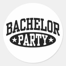 Bachelor Party Stickers
