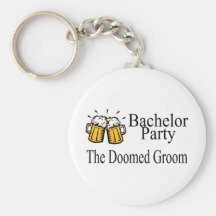Bachelor Party The Doomed Groom Keychain