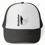 Bachelor party - trendy tuxedo man peak caps trucker hat