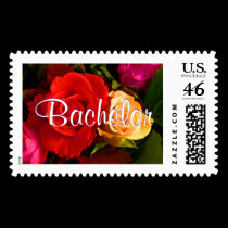 Bachelor - Red Yellow Rose Postage stamps