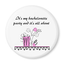 Bachelorette All About Me magnets