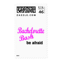 Bachelorette Bash Be Afraid Stamp