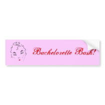 Bachelorette Bash bumper stickers by WeddingsBest Bachelorette Bash bumper stickers