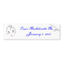 Bachelorette Bash bumper stickers by WeddingsBest Bachelorette Bash bumper stickers