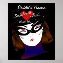"Bachelorette Bash I" Poster - Customizable