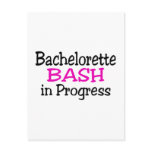 Bachelorette Bash In Progress Postcards