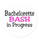 Bachelorette Bash In Progress Stickers