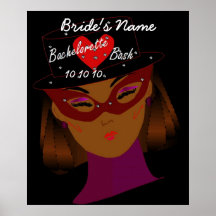"Bachelorette Bash" Poster - Customizable