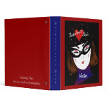Bachelorette Bash Silhouette II Vinyl Binder