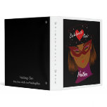 Bachelorette Bash Silhouette XI 3 Ring Binder