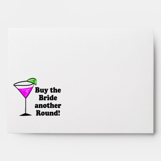 Bachelorette Buy the Bride a Round Envelope