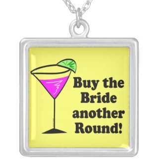 Bachelorette Buy the Bride a Round Necklace