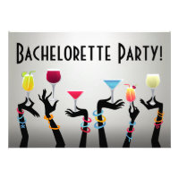 Bachelorette Cocktail Party Invite