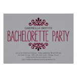 Bachelorette Crown Bachelorette Party Invitation invitations