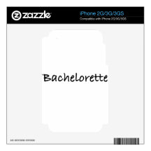 Bachelorette Decals For The iPhone 3G