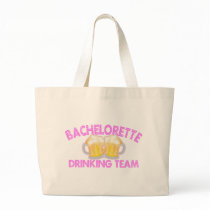 Bachelorette Drinking Team (2 Beer Mugs) Tote Bags