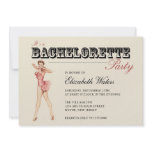 Bachelorette Invitation - Vintage Pinup