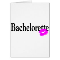 Bachelorette (Kiss) cards by WeddingZazzle Bachelorette (Kiss) cards