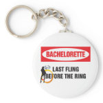 Bachelorette last fling before the ring keychain
