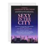 Bachelorette / Lingerie Movie Poster Party Invite