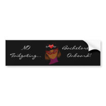 "Bachelorette Onboard" Bumper Sticker-Customizable bumper stickers