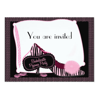 pajama invitation bachelorette gifts zazzle