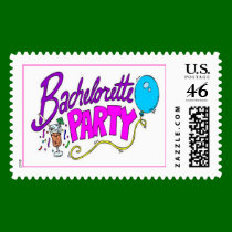 Bachelorette Party (1) postage by bridalbydesign Bachelorette Party (1) postage