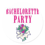 Bachelorette Party Apparel and Gifts Stickers