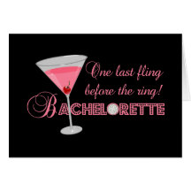 Bachelorette Party Cards
