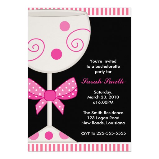 Bachelorette Party Custom Announcements