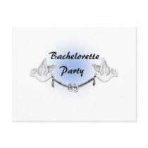 Bachelorette party design post cards