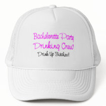 Bachelorette Party Drinking Crew Mesh Hats