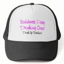 Bachelorette Party Drinking Crew Mesh Hat