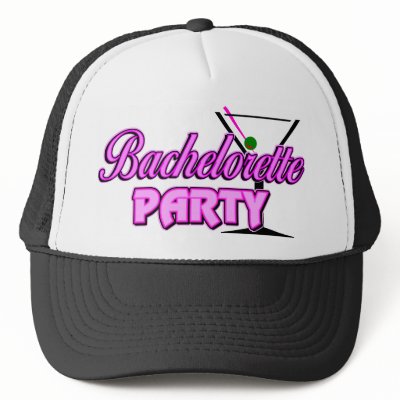 Party Gift on Bachelorette Party Gift Trucker Hats