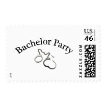 Bachelorette Party Handcuffs postage by CelebrationZazzle Bachelorette Party Handcuffs postage