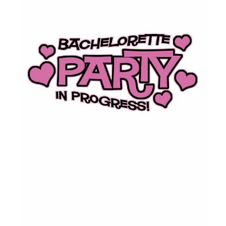 Bachelorette Party Hearts T-Shirt shirt