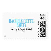 Bachelorette Party In Progress (Blu) Postage Stamp