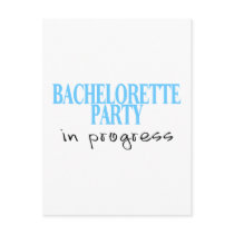 Bachelorette Party In Progress (Blu) Postcard