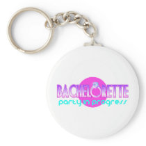 Bachelorette Party in Progress Keychain