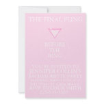 Bachelorette Party Invitation