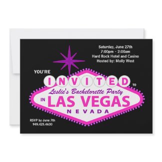 Bachelorette Party Invitation invitation
