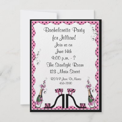 bachelorette party invitations. Bachelorette Party Invitation