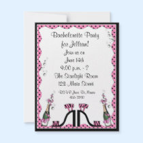 Bachelorette Party Invitation invitations