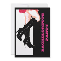 Bachelorette party invitation