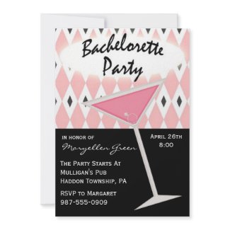 Bachelorette Party Invitation invitation